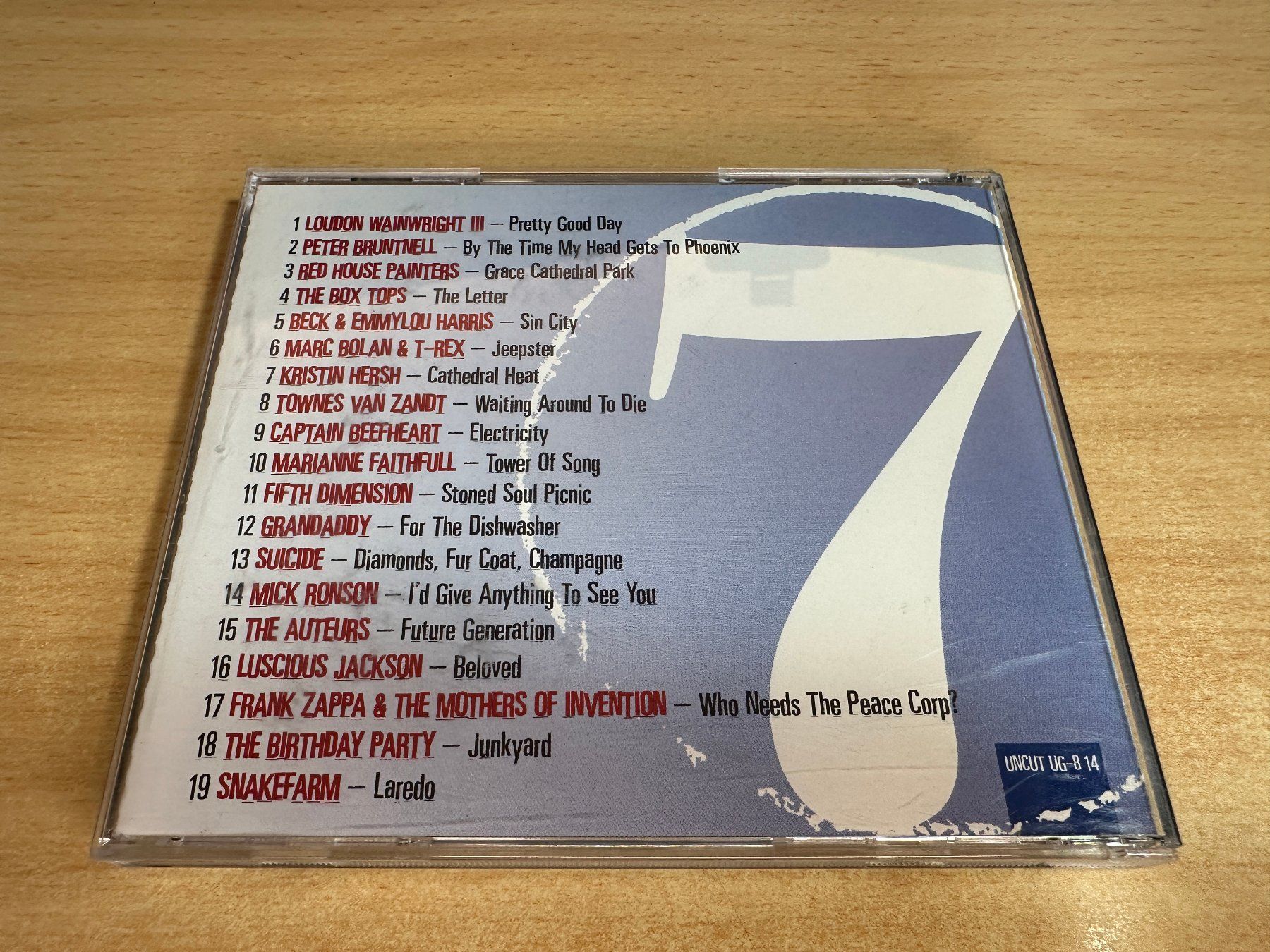CD: M4 Various Unconditionally Guaranteed Volume 7 August 1999 – Usato da Rikon im Tösstal venduto da Alpenmutz 1