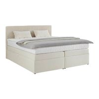 Boxspringbett beige - 160 x 200 cm