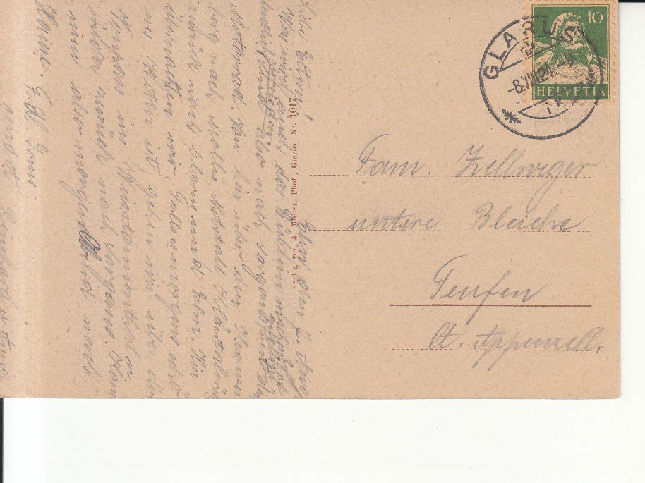 Cartoline postali: Klöntalersee 1924 – Usato da Bürglen TG venduto da StampGraf 1