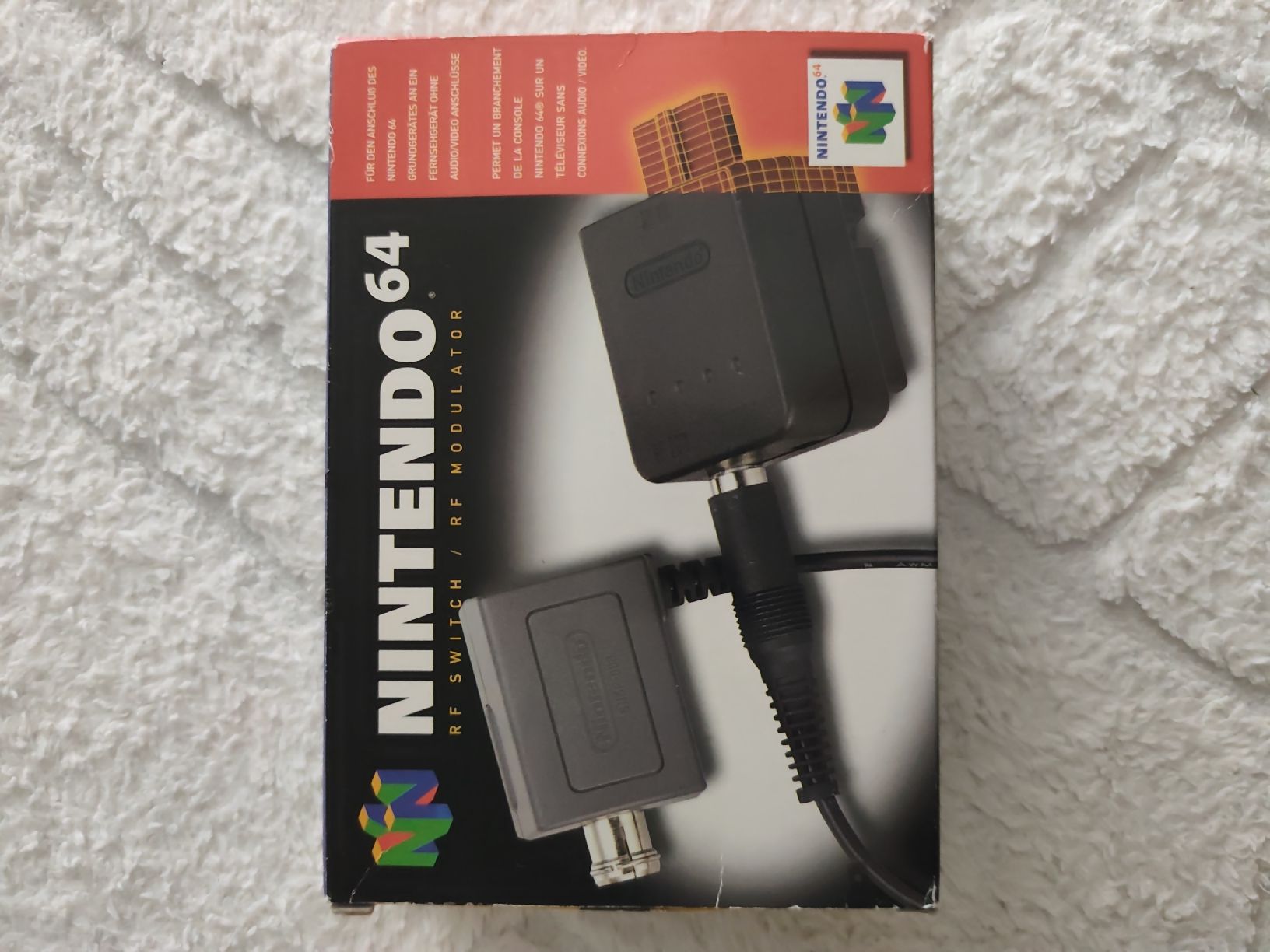 Nintendo Konsolen: Nintendo 64 RF Switch Modulator mit OVP – Gebraucht aus Schänis von Mugi_87_