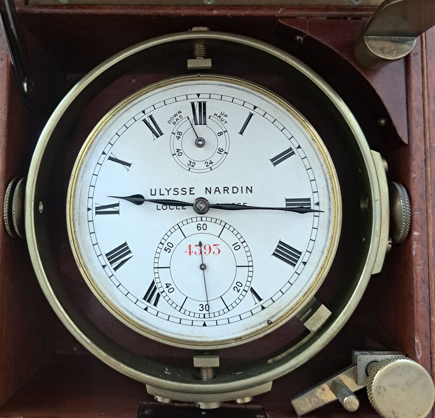 Ulysse Nardin Uhren: Schiffschronometer Ulysse Nardin – Gebraucht aus Bern von Schilling29