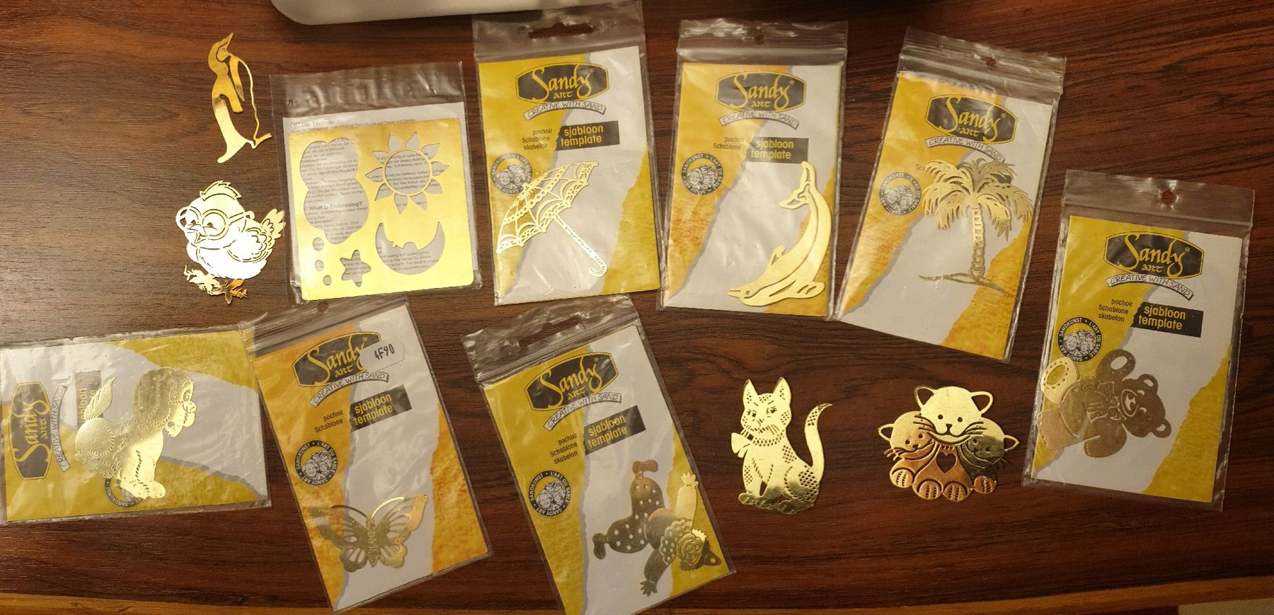 Kits de loisir créatif: Sable créatif et pochoir – D'occasion à Vauderens par sylvieswiss 3