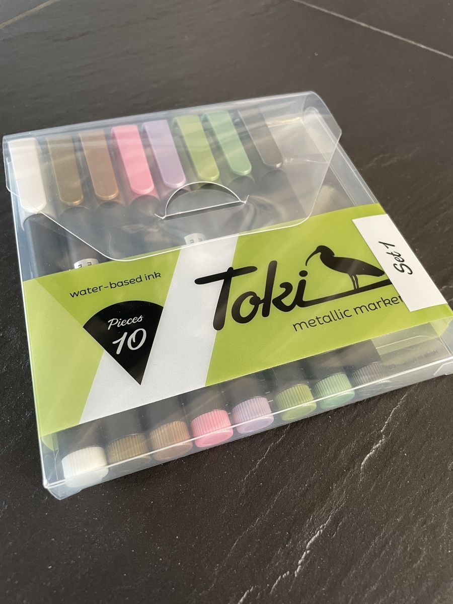Penna & Evidenziatori: Metallic Stifte und Farben – Usato da Andelfingen venduto da Blumenwiese123 2