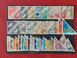 Dreieckmarken 50 x Briefmarken alle Welt