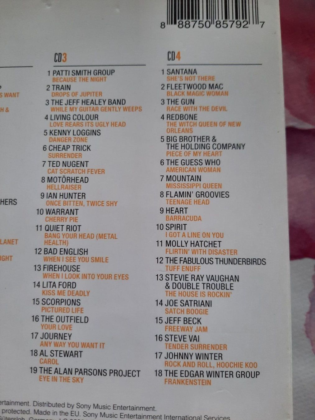CD: CD Compilation 4 Cds Rock – Usato da Pully venduto da bro_n52j 3