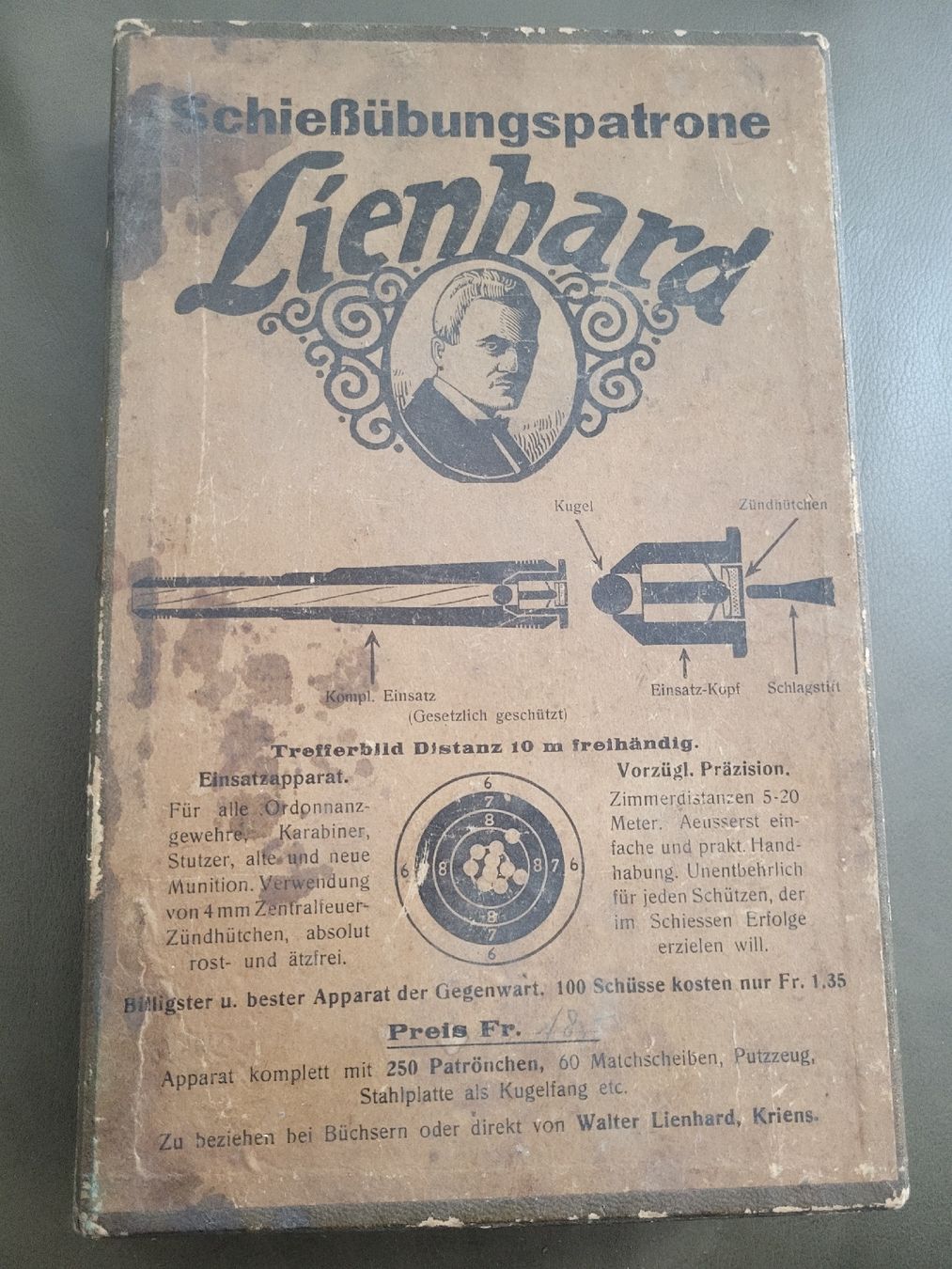 Armée suisse Tous les outils: Lienhard Schiessuebungspatrone – D'occasion à nunningen par mic_88k2