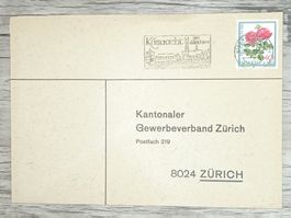 TR17 Enveloppe + Timbre Suisse 1983