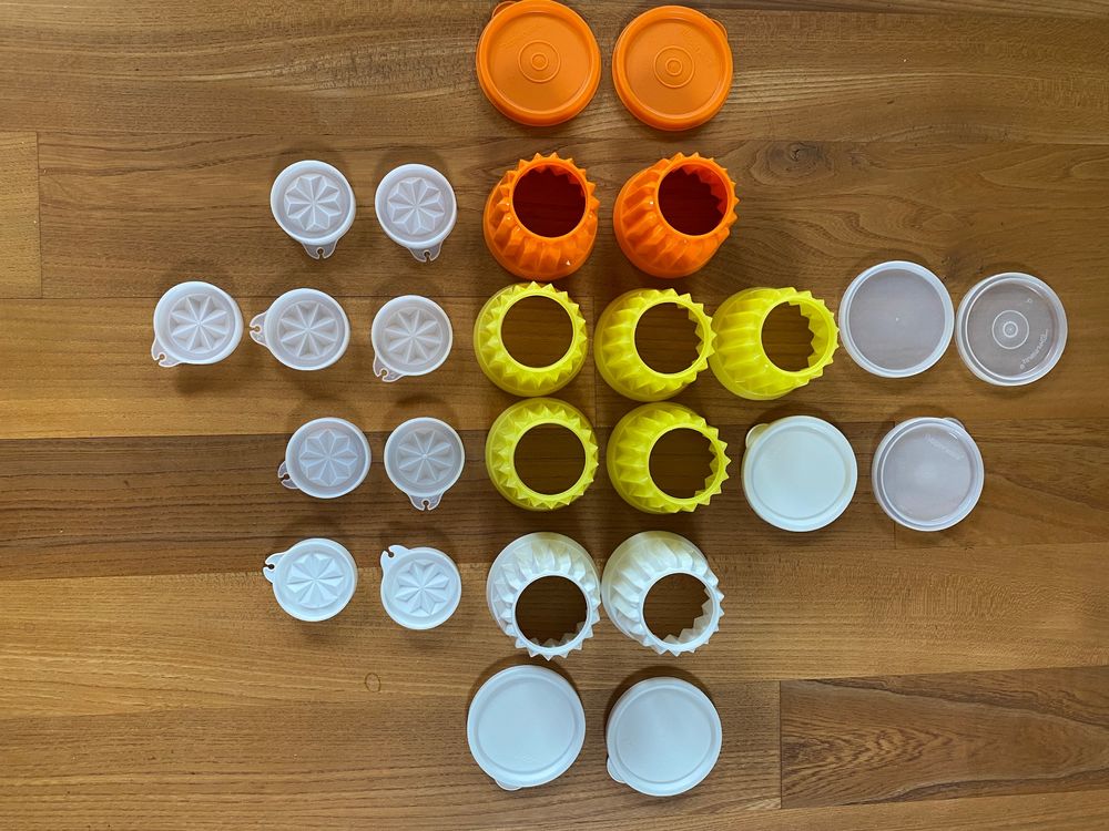 Tupperware Puddingformen 9 Stk | Kaufen auf Ricardo
