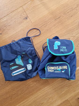 Topmove Kinderrucksack mit Turnbeutel