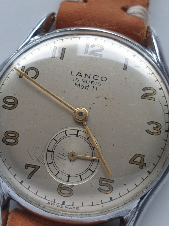 Orologio lanco 15 rubis mod 11 sale