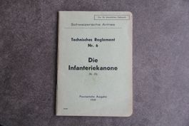 Die Infanteriekanone 35, Ik 35, Tech. Reglement T 6 d