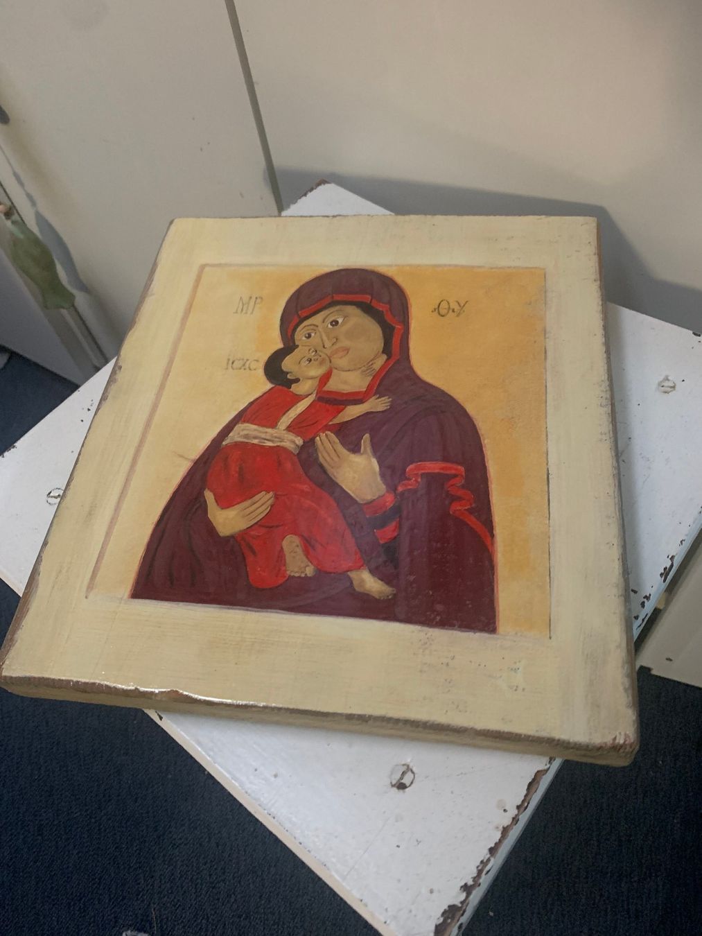 Dipinti: Ikone Maria mit Kind – Usato da St. Gallen venduto da Miousch 1