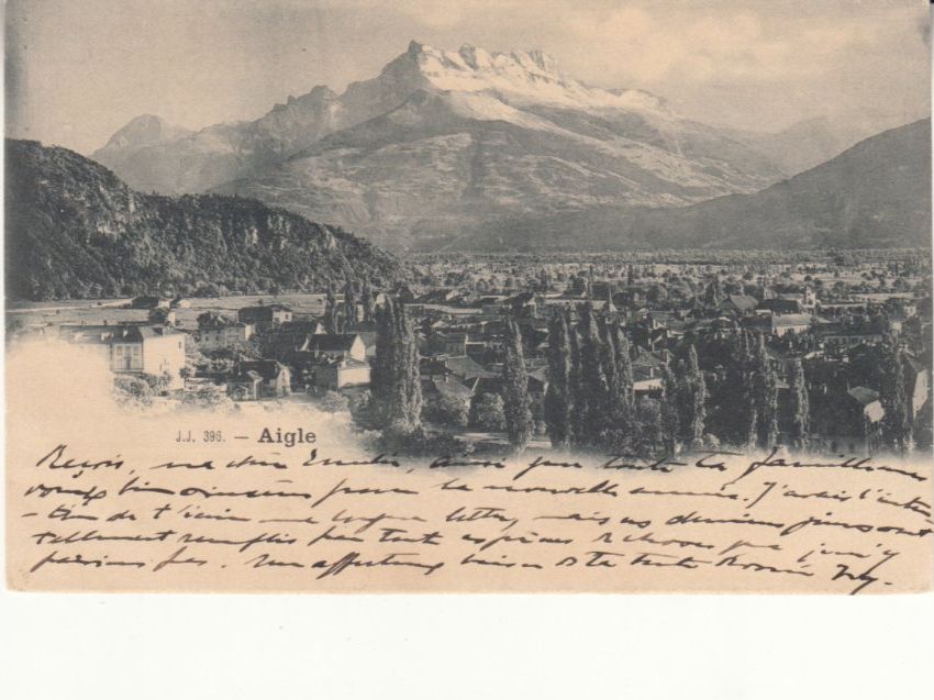 Cartes postales: Aigle 1898 – D'occasion à Bürglen TG par StampGraf