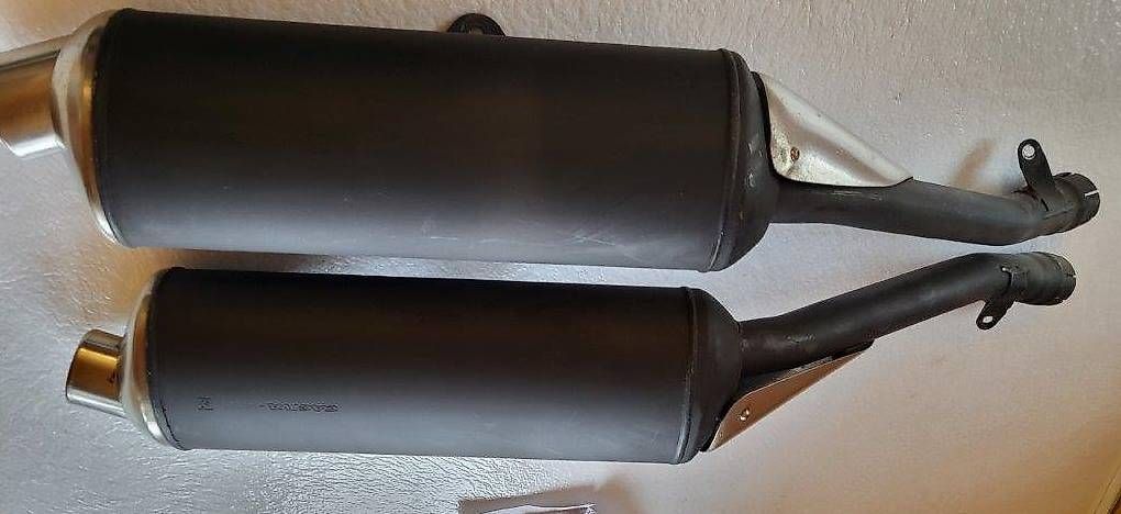 Sistemi di scarico: Auspuff Cagiva Raptor 1000 – Usato da Nassen venduto da Sirolino 2