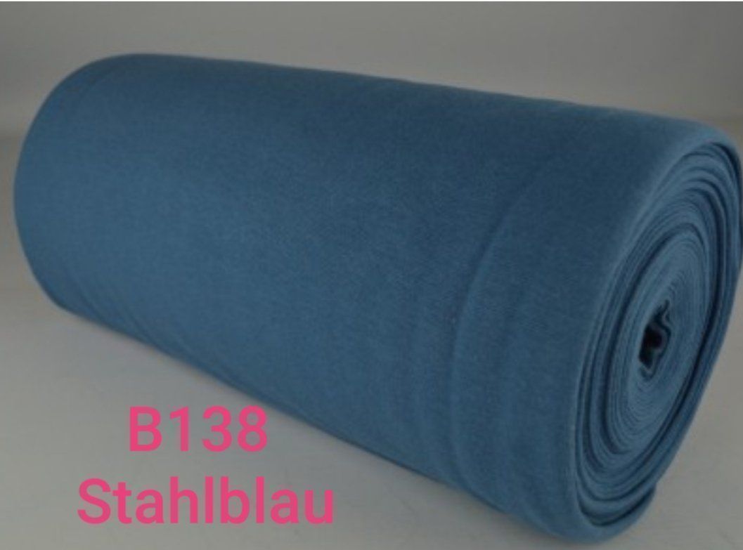 Tessuti: Bündchen Stahlblau – Nuovo e nell'imballaggio originale da Steg im Tösstal venduto da J.Kreisl