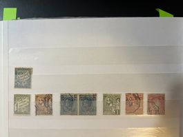 () 7 timbres Monaco anciens