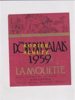 Etikette - Dôle du Valais 1959 "La Mouette" /bd