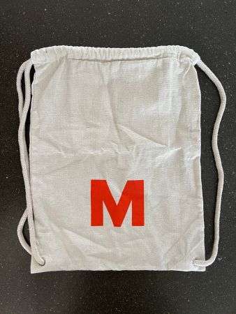 Kitchener Sack Gym Bag Sportbeutel aus recycelter Baumwolle