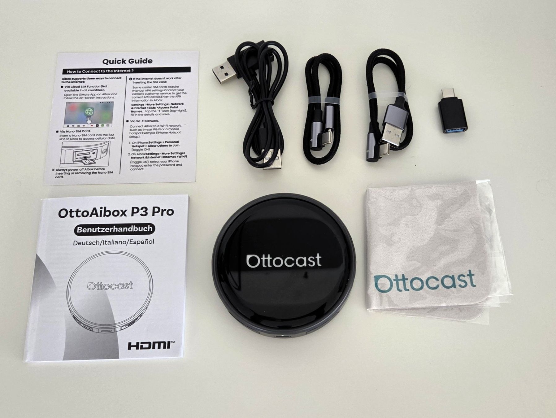 Alpa Laufwerke & Adapter: Ottocast OttoAibox P3 Pro fur iPhone / Android – Neu (gemäss Beschreibung) aus Studen BE von Moore 2