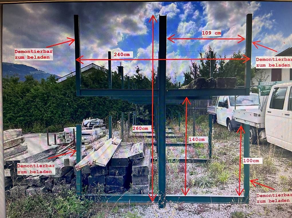 Scaffali: Lagergestelle, Gestelle, Lagerung, Regal, 20 Stk – Usato da Oberschrot venduto da baldachin01 5