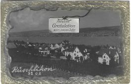 Neujahrskarte Rüschlikon
