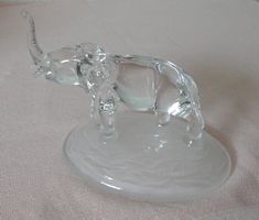 Elefanten-Figur Cristal D'Arques Made France