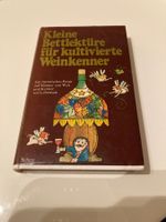 Kleine Bettlektüre für kultivierte Weinkenner