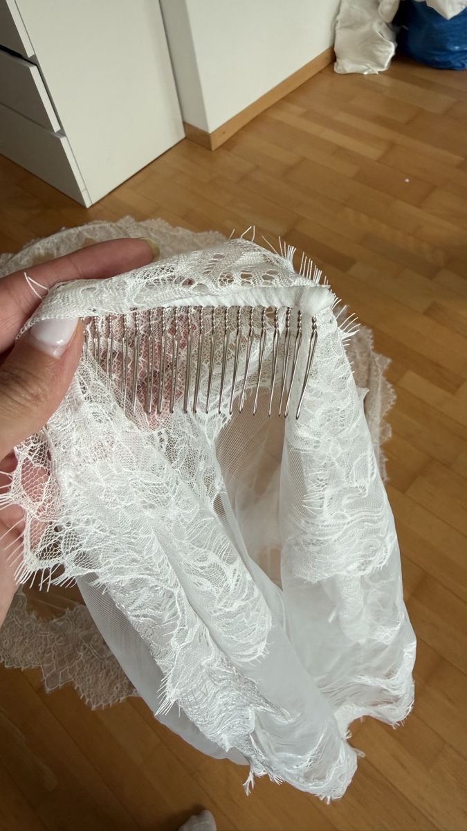 Accessori per capelli: Schleier 3m lang Hochzeit – Nuovo (secondo la descrizione) da Brunnen venduto da browneyes_007 2