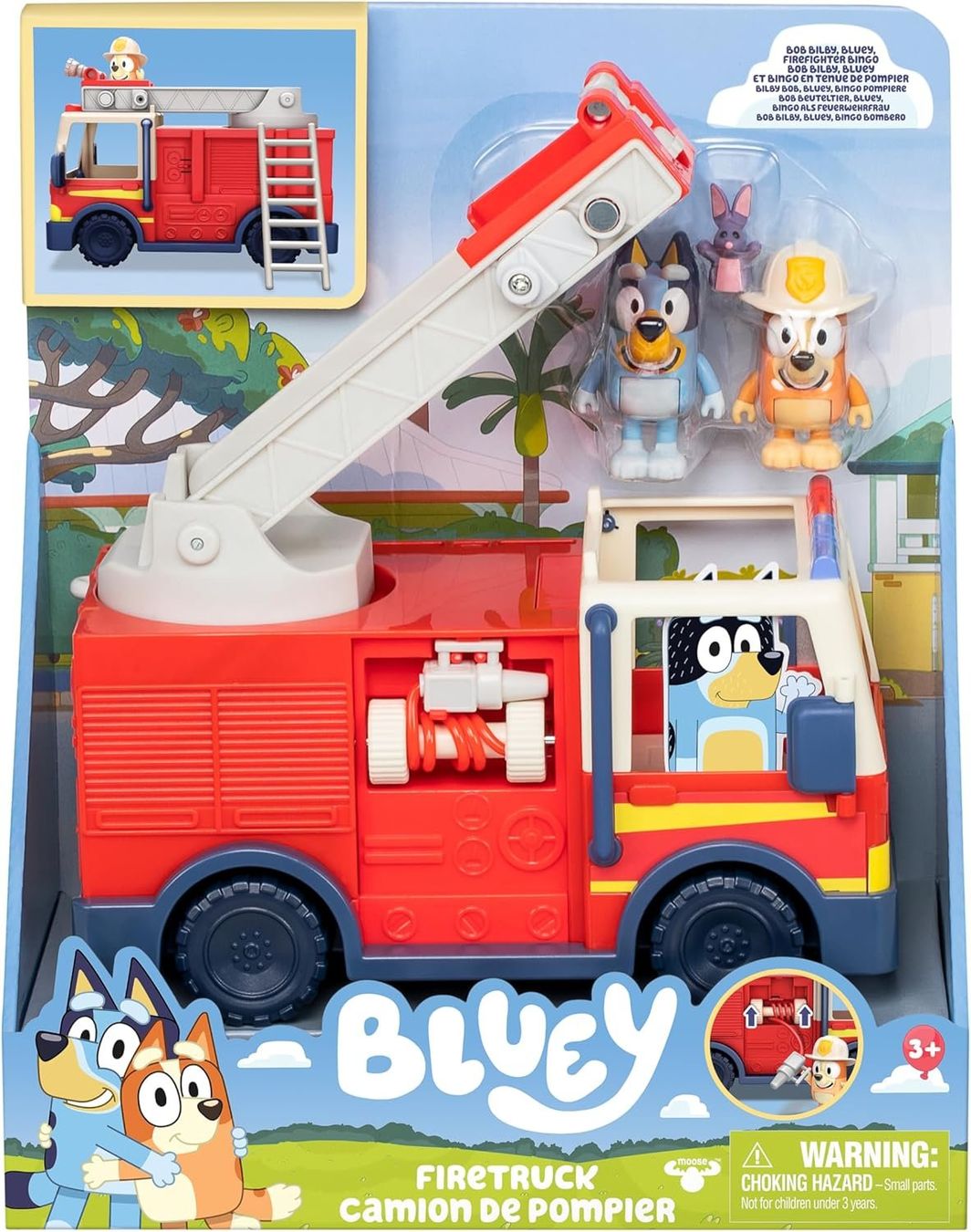 Giocattoli: BLUEY Feuerwehr – Nuovo e nell'imballaggio originale da Gossau SG venduto da Zelte