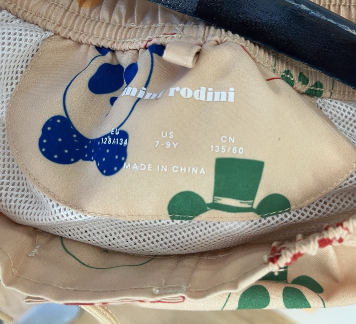 Pantaloni: Mini Rodini Badehose Panda - Gr.128/134 – Usato da Zürich venduto da zizzis 1