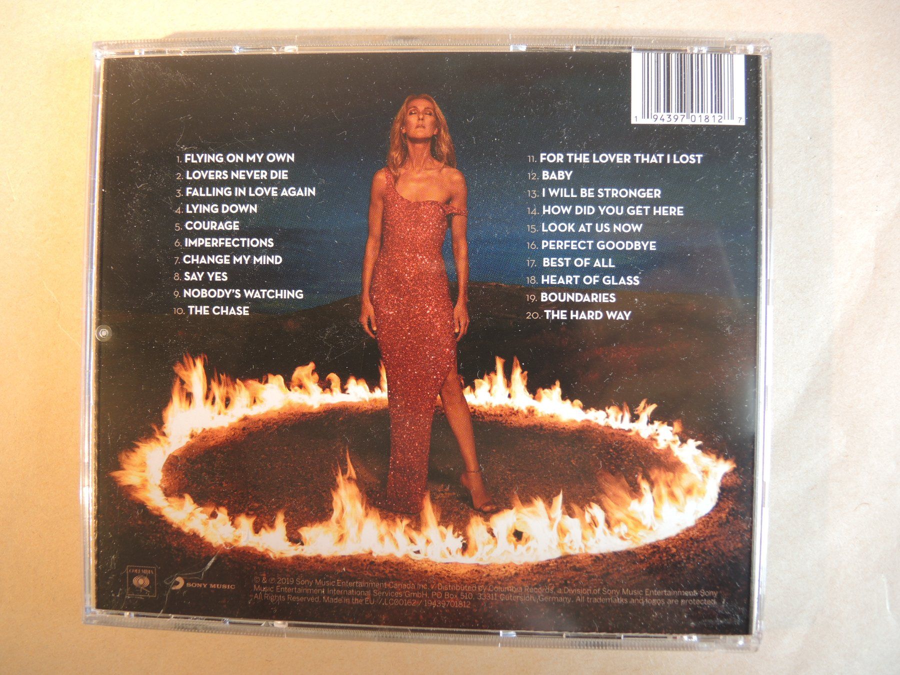CDs: Celine Dion - Courage CD – Gebraucht aus Rorschach von  2