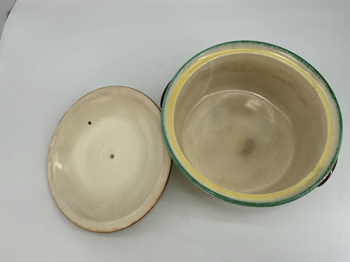 Ciotole: Matzendorfer Keramiktopf mit Deckel – Usato da Erlach venduto da silvia3235 4