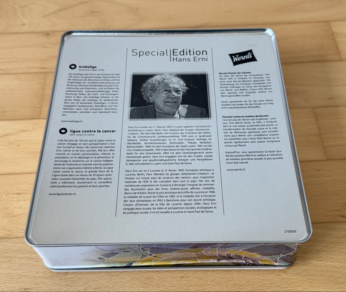 Altre Stoviglie: Guetzlibüchse Hans Erni Special Edition – Usato da Pfäffikon SZ venduto da anshaV 1