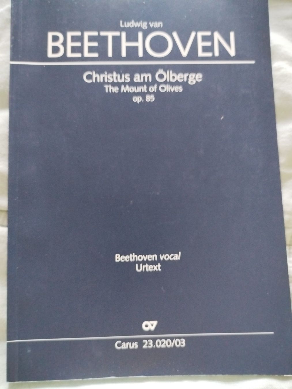 Libri: Beethoven Christus am Ölberge – Usato da Winterthur venduto da Natastar