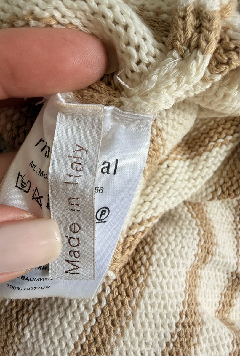 Rich & Royal Maglioni & Felpe: Rich & Royal Pullover gestreift beige weiss Gr S Pulli  – Usato da Staad SG venduto da Chirrari 3