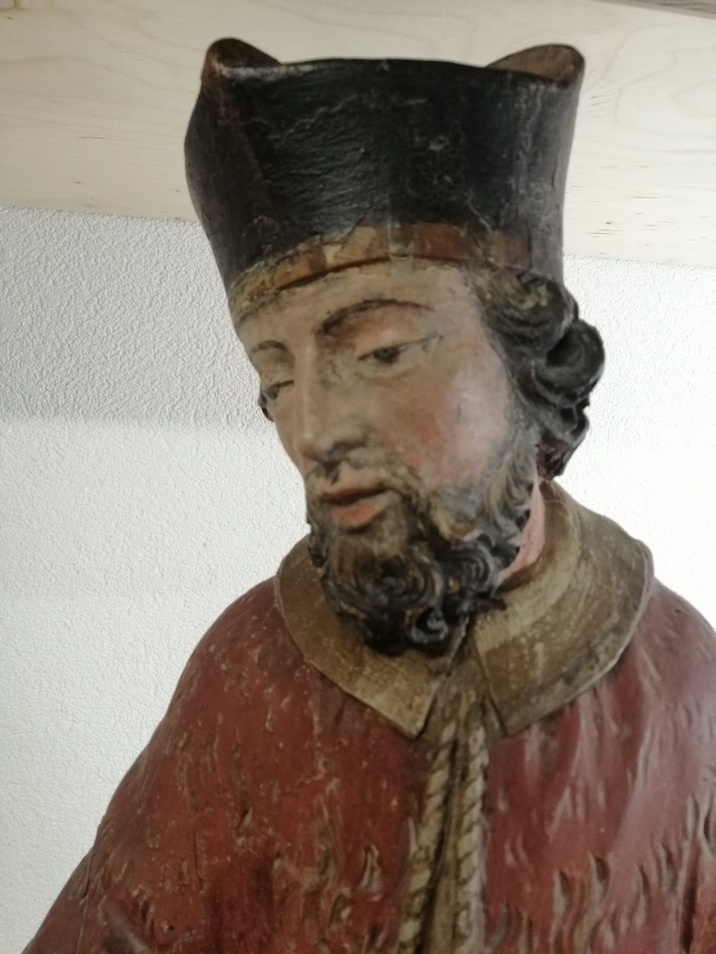 Skulpturen & Statuen: Antike Skulptur "Hl. Nepomuk" 18.Jh. – Gebraucht aus Mörschwil von Erwin8242