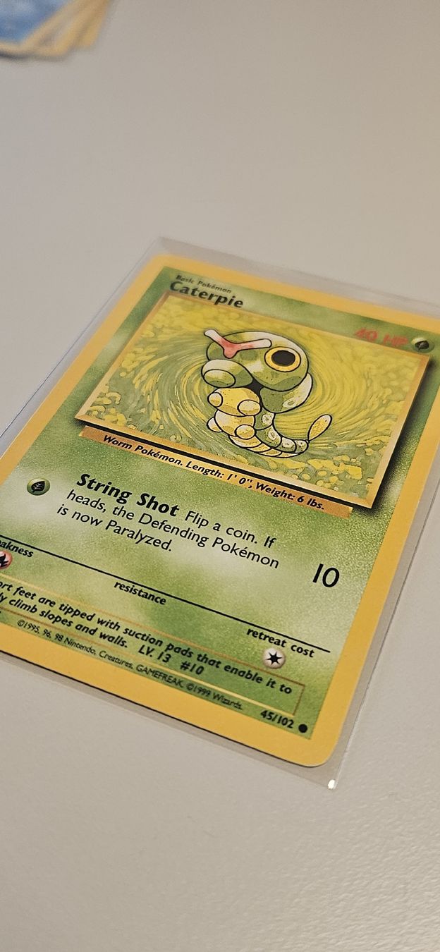 Pokémon Carte collezionabili: Caterpie 45/102 ENG Base Set – Usato da Belp venduto da Ginus85 4
