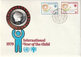 Numisbrief Year of the Child 1979
