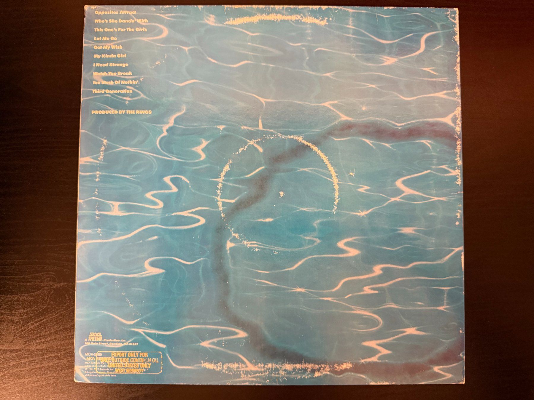 Dischi in vinile: The Rings – The Rings [LP US 1981] – Usato da Tamins venduto da Dark-Skull-Vinyl 1
