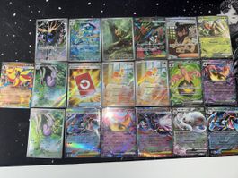 Seltene Pokémon Karten Sammelkarten, neu aus Booster->sleeve