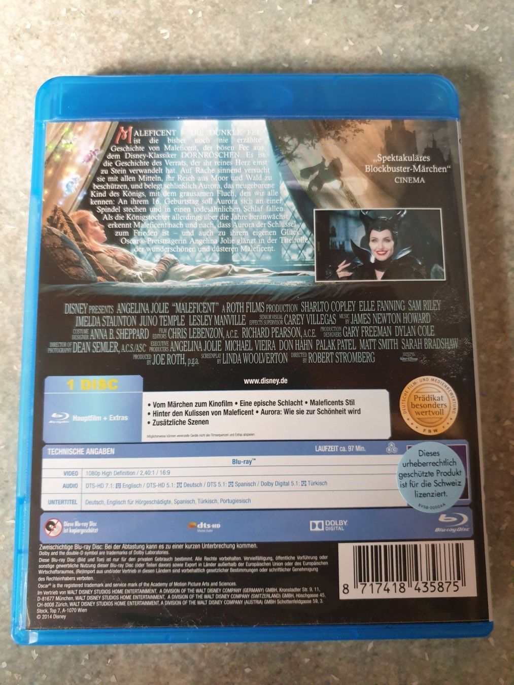 Tutti i DVDs: Maleficent Die dunkle Fee – Usato da Rothenthurm venduto da Lord-Ren 1