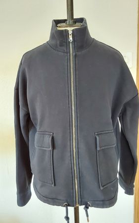 Jacke opus 40 dunkelblau Sweatshirt