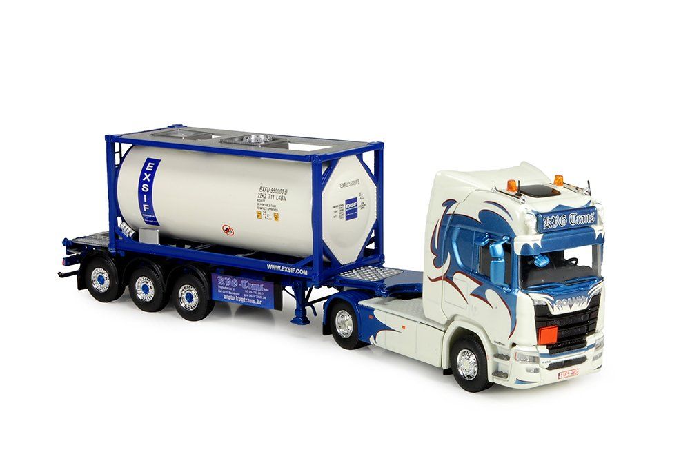 Tekno Kit di modellismo & Modellini statici: Tekno 74819 Scania KVG Trans – Nuovo e nell'imballaggio originale da Dagmersellen venduto da FBM-Bacheli 2