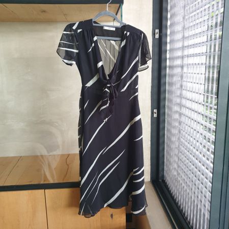 🐸 MANGO SUIT MNG ELEGANTES SOMMERKLEID COCKTAILKLEID KLEID