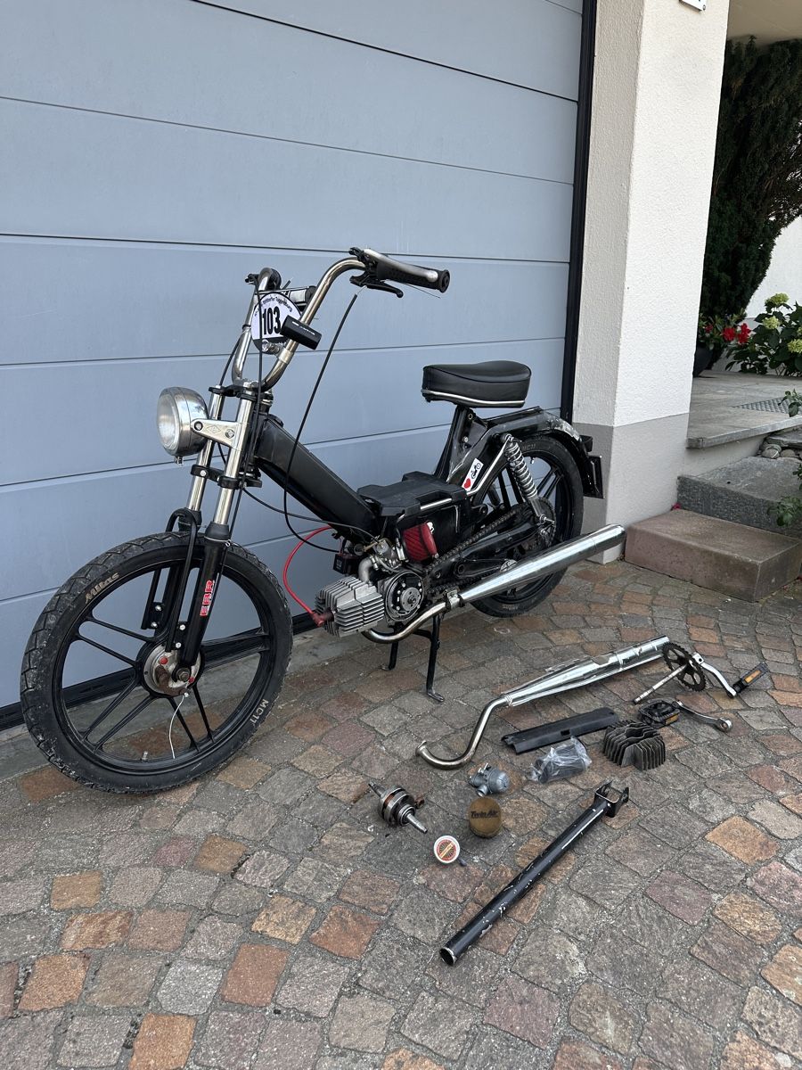 Puch Mofas: Puch Maxi Töffli mit Ausweis und Teilen – Gebraucht aus Lenzburg von megi1977 1