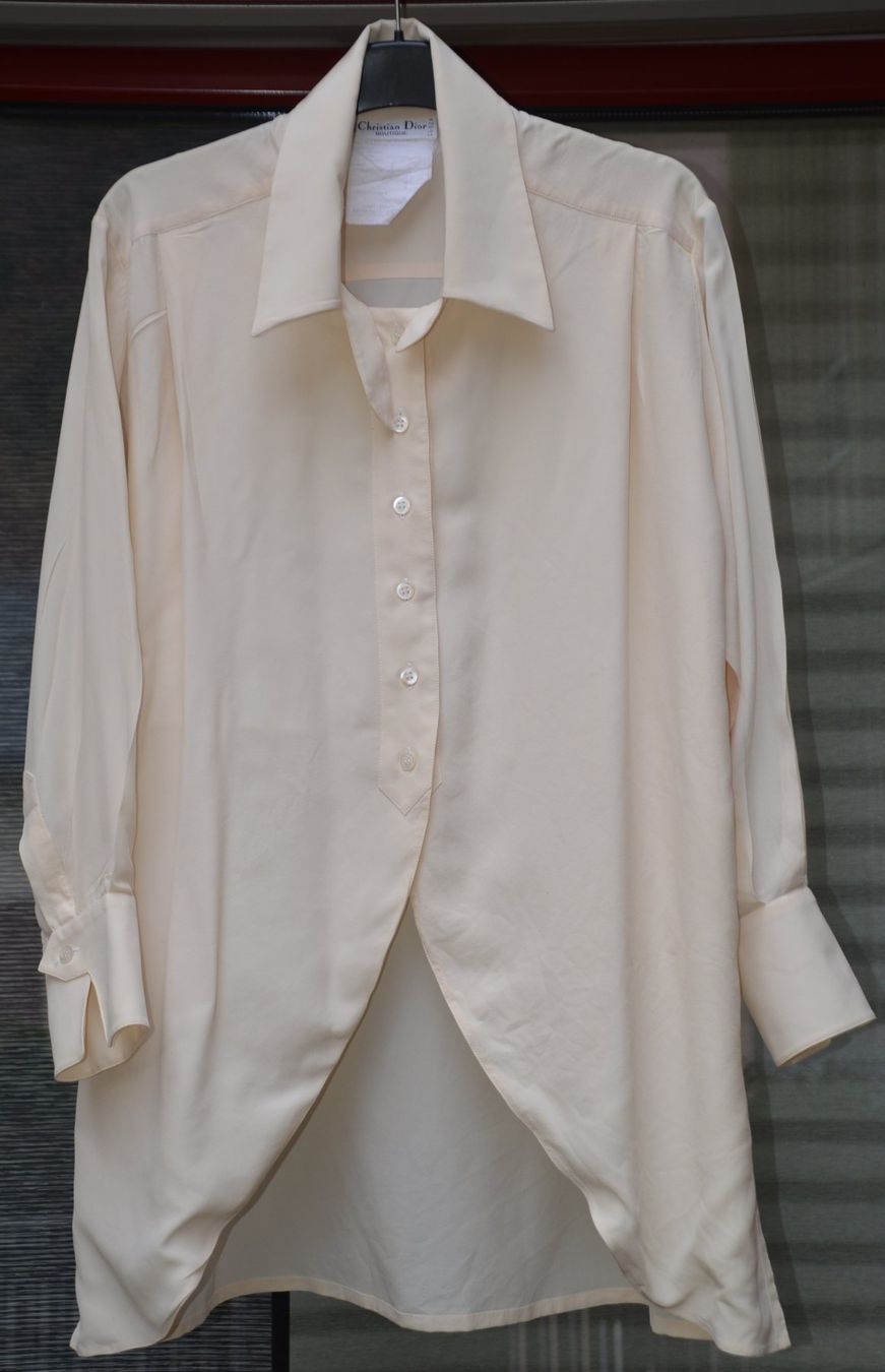 Dior Camicette: Christian Dior Hemdbluse / chemisier .42/44 – Usato da Collonges venduto da arashee