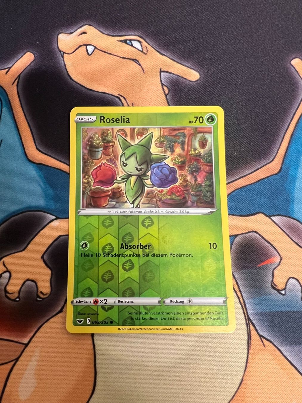 Pokémon Carte collezionabili: Roselia (SSH 2) - Reverse Holo - Schwert & Schild – Nuovo (secondo la descrizione) da Bülach venduto da Pfrenzel