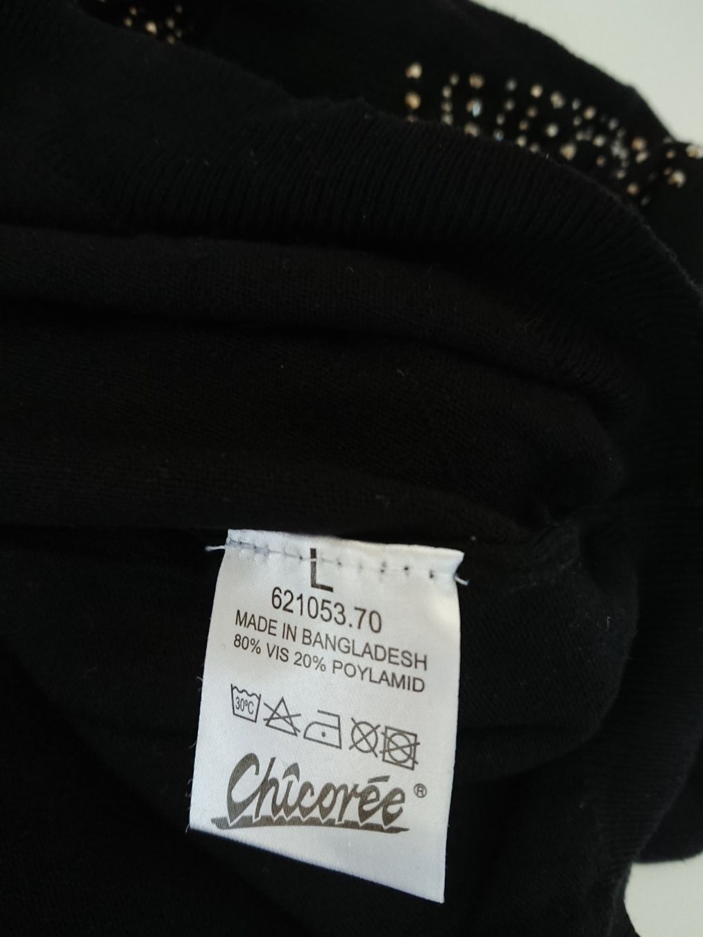 Maglioni & Felpe: Eleganter Damen Pullover Chicorée Gr. L Schwarz – Usato da Hallau venduto da CHACLA 3