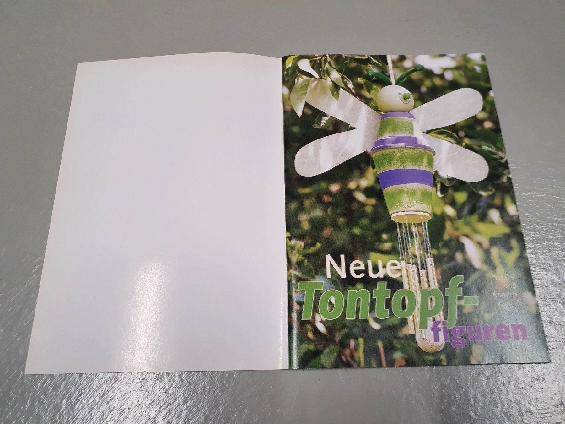 Bücher: Neue Tontopf-Figuren Basteln Heft – Gebraucht aus Thun von Aspi7 2