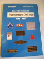 Rollmaterial der Verkehrsbetriebe Stadt Zürich, 1896-1985